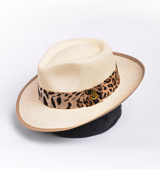 Sombrero Animal Print - Panama Hat